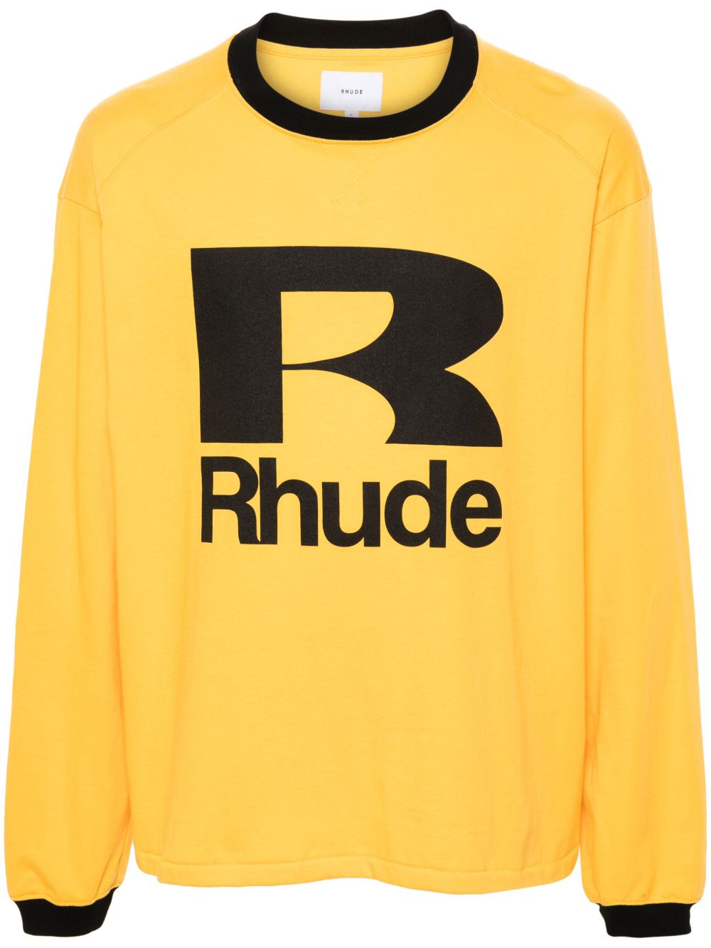 RHUDE Petrol 棉卫衣 - 黄色