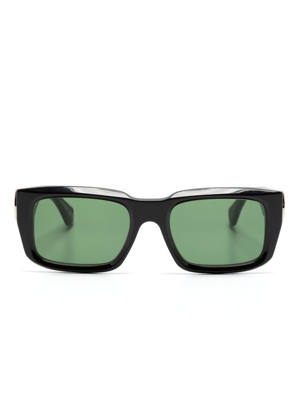 Off-White Eyewear Hays 方框太阳眼镜 - 黑色