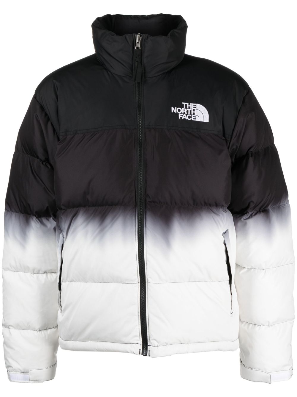 The North Face 96 Nuptse Dip Dye 夹克 - 黑色