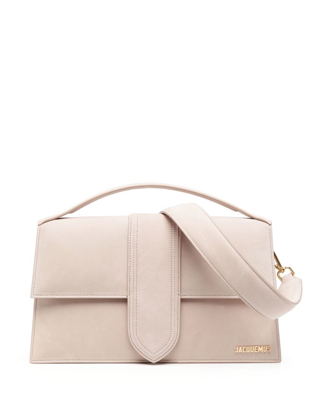 Jacquemus Le Bambino 皮质手提包 - 中性色