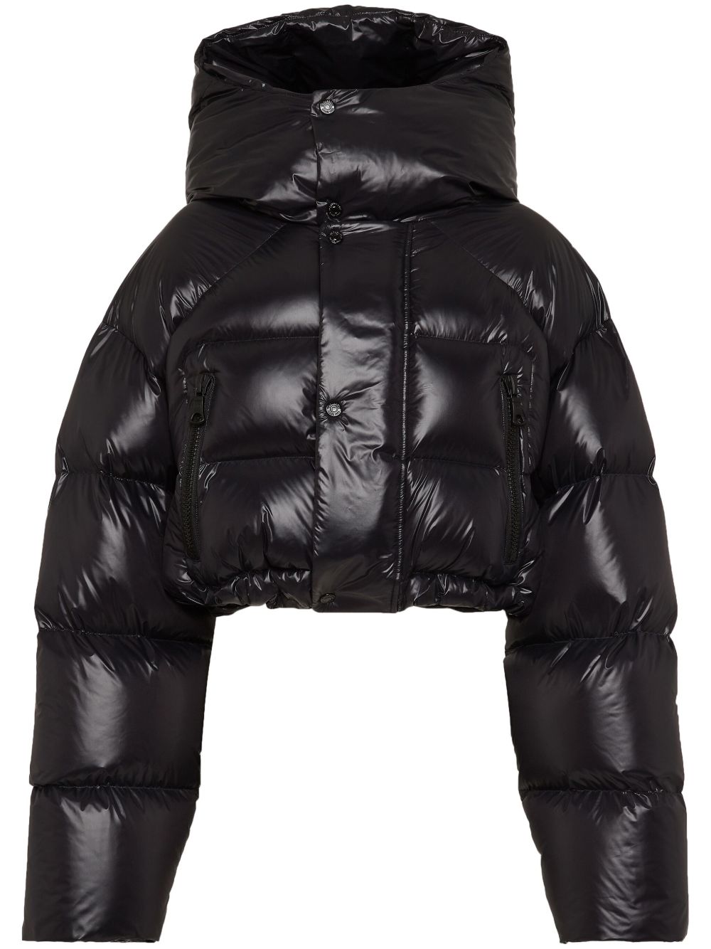 DSQUARED2 Icon 短款蓬松夹克 - 黑色