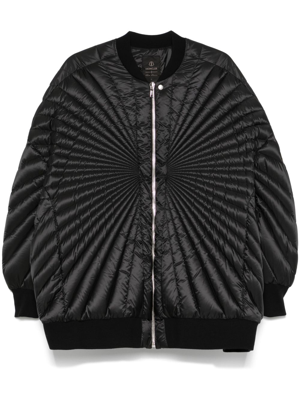 Moncler + Rick Owens Radiance Peter 蓬松夹克 - 黑色