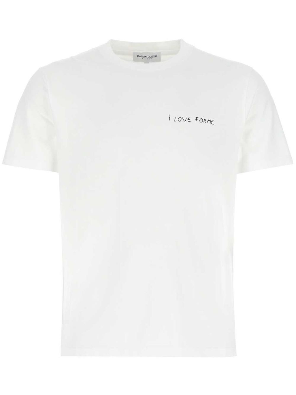 Maison Labiche 纯色T恤 - 白色