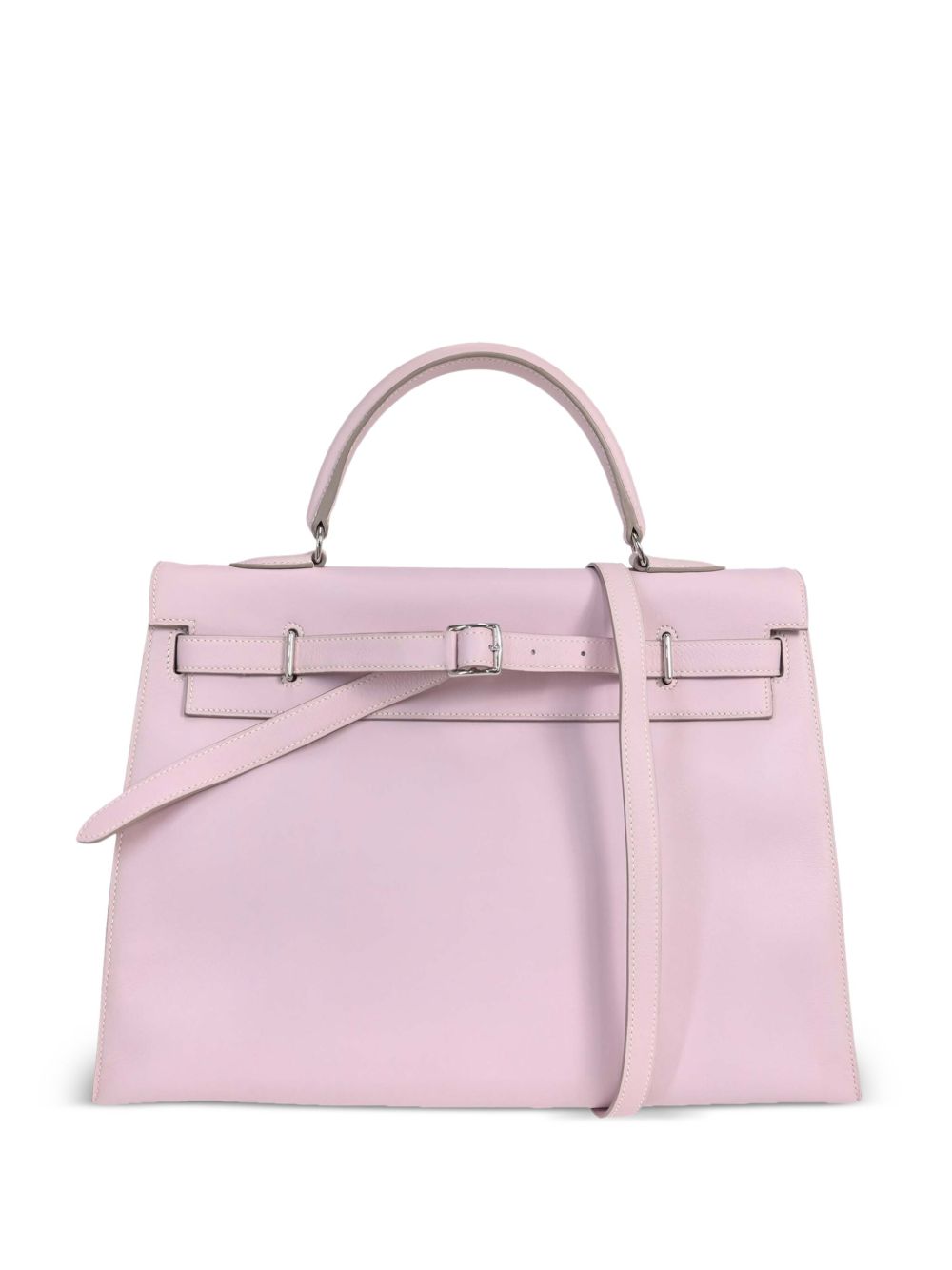 Hermès Pre-Owned Kelly 35 两用手提包（2007年典藏款） - 粉色