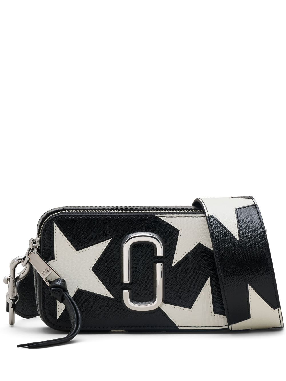 Marc Jacobs The Star Patchwork Snapshot 斜挎包 - 黑色