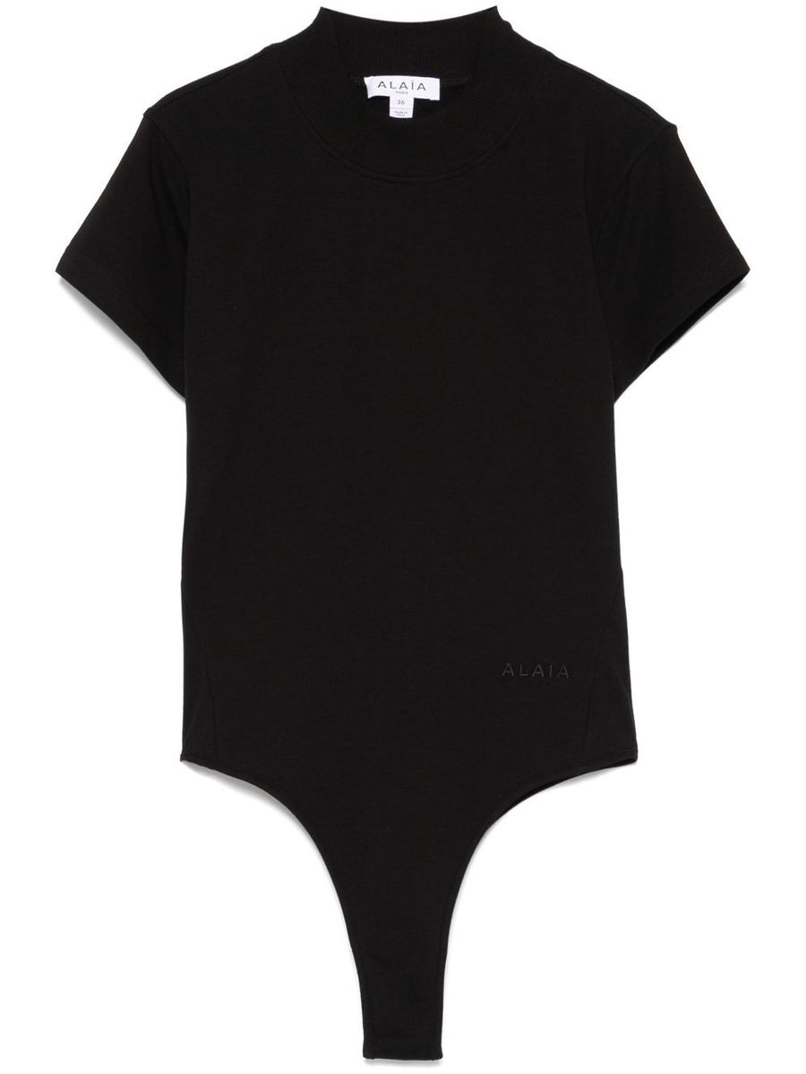 Alaïa 刺绣Logo连体T恤