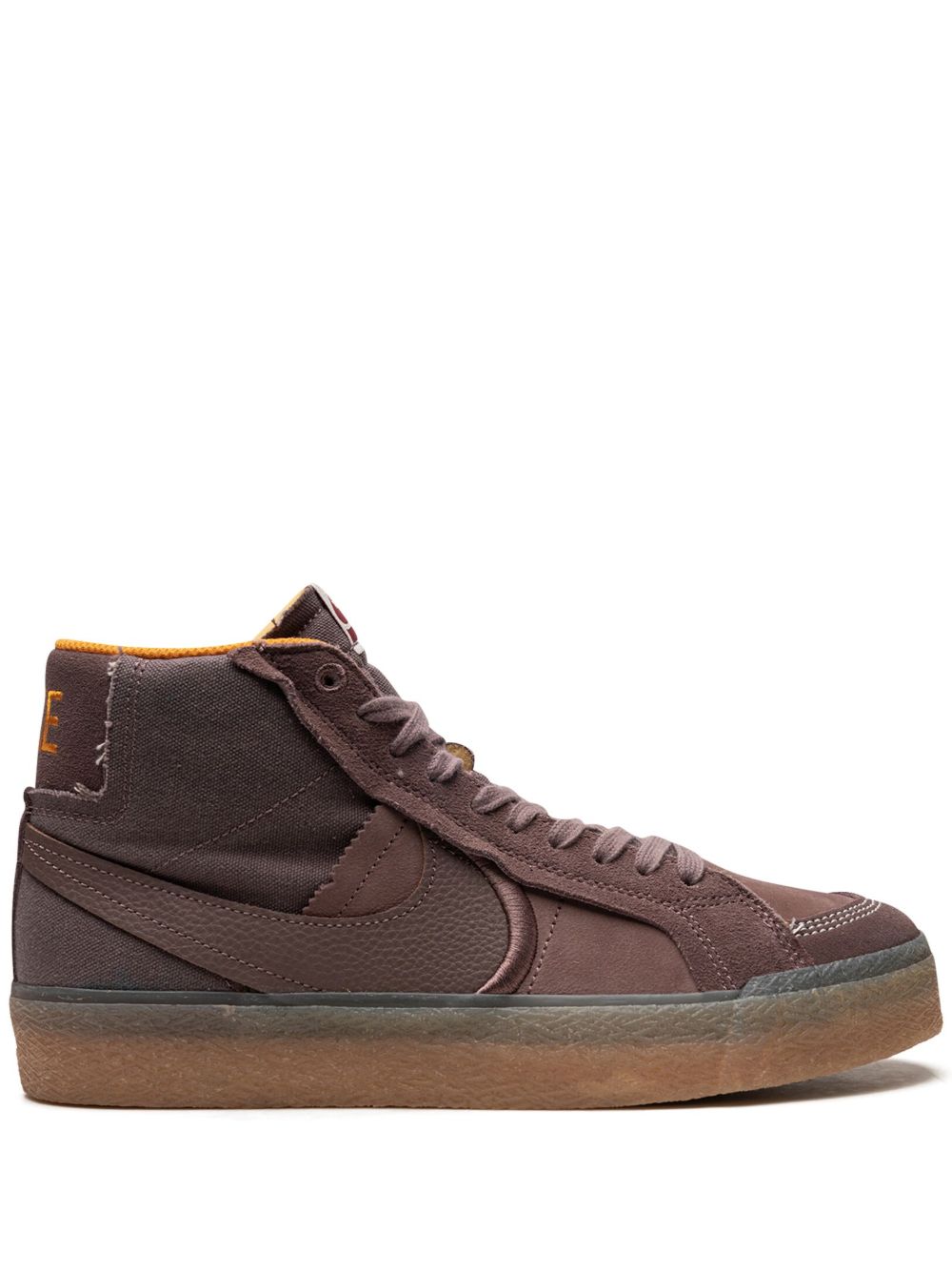 Nike SB Zoom Blazer Mid Premium Plus Plum Eclipse Gum 运动鞋 - 褐色