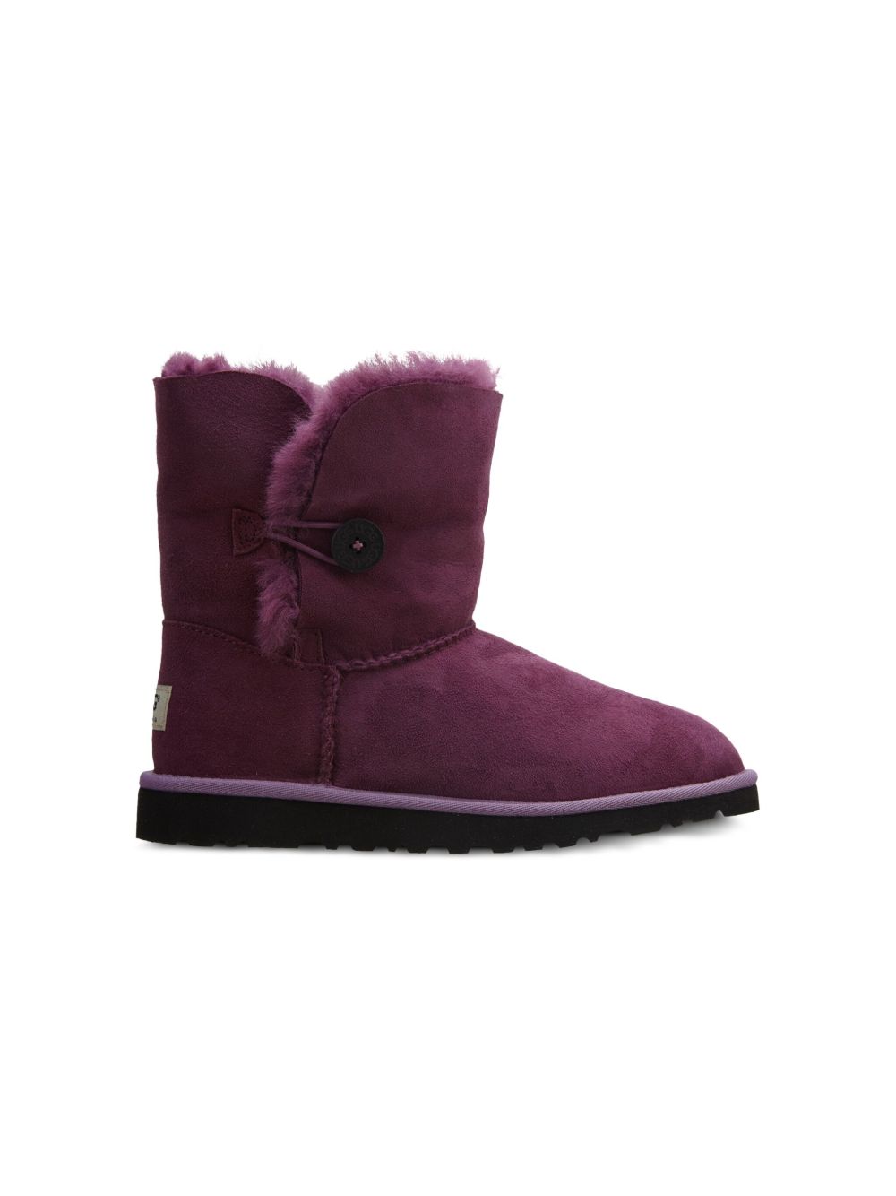 UGG Kids Bailey Button Aster Pink 靴子 - 粉色