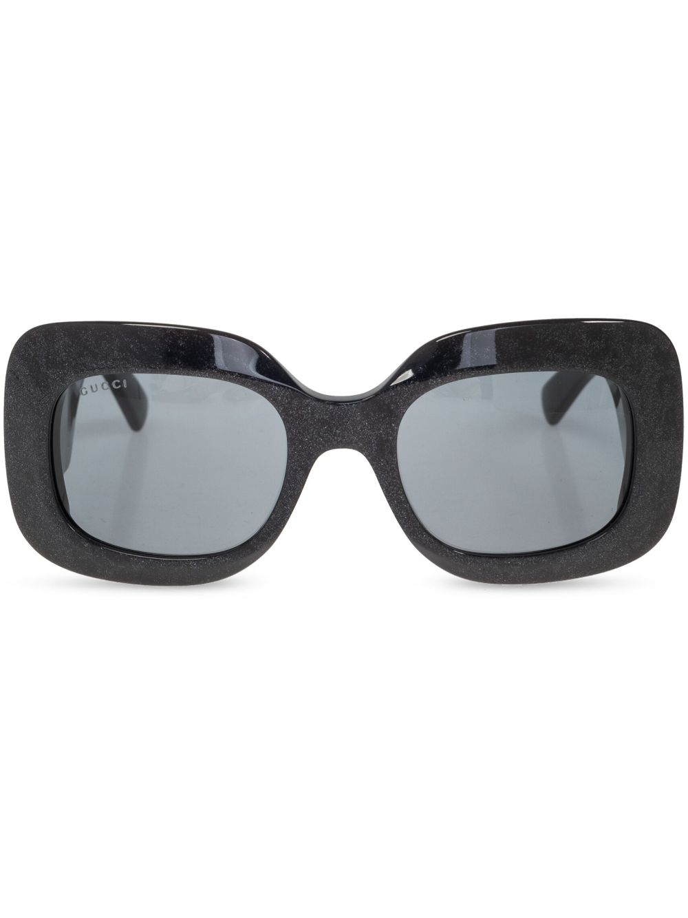 Gucci Eyewear Interlocking G 太阳眼镜 - 黑色