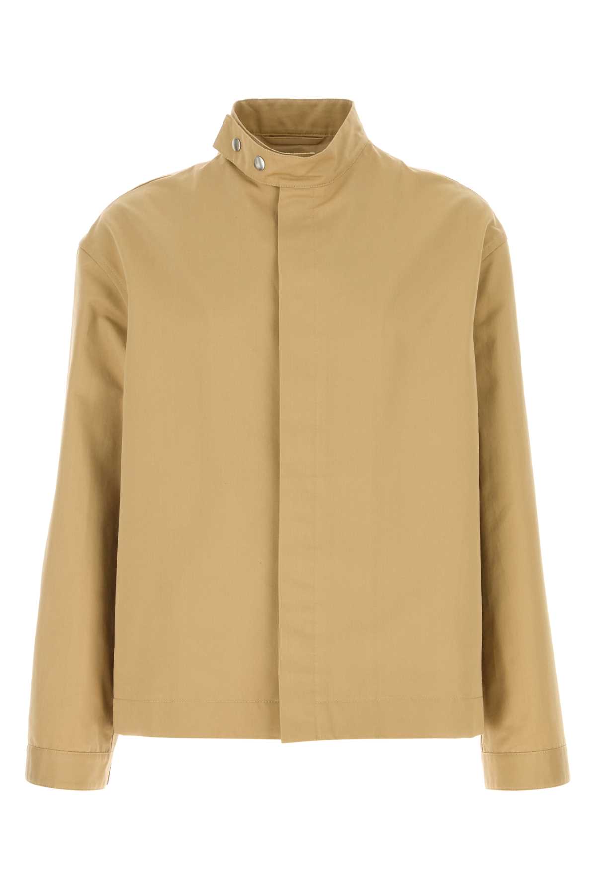 Jil Sander 米色棉混纺夹克