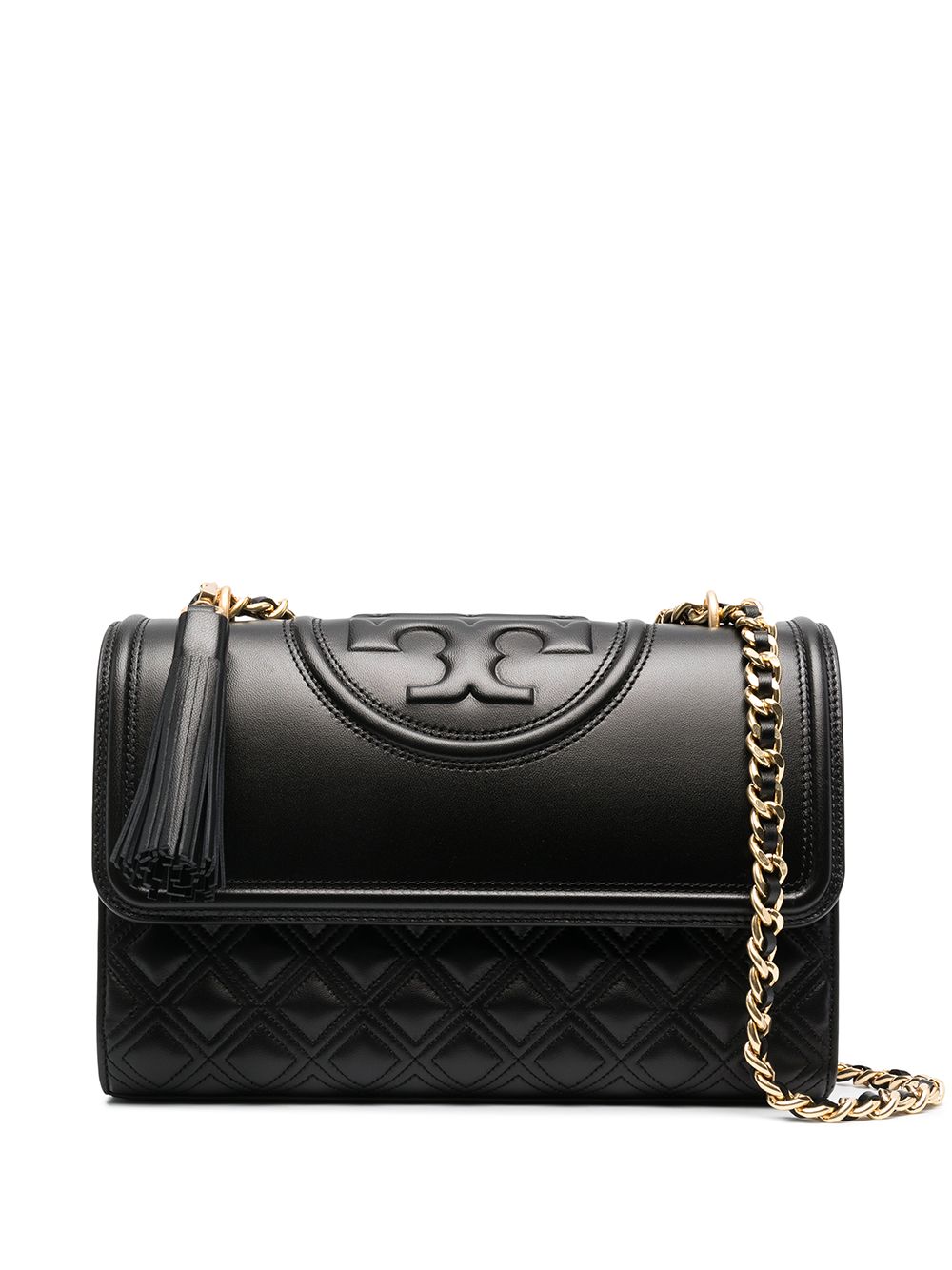 Tory Burch Fleming 两用单肩包 - 黑色