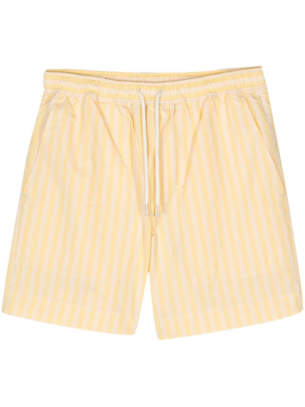 Maison Kitsuné Casual Board 短裤 - 黄色