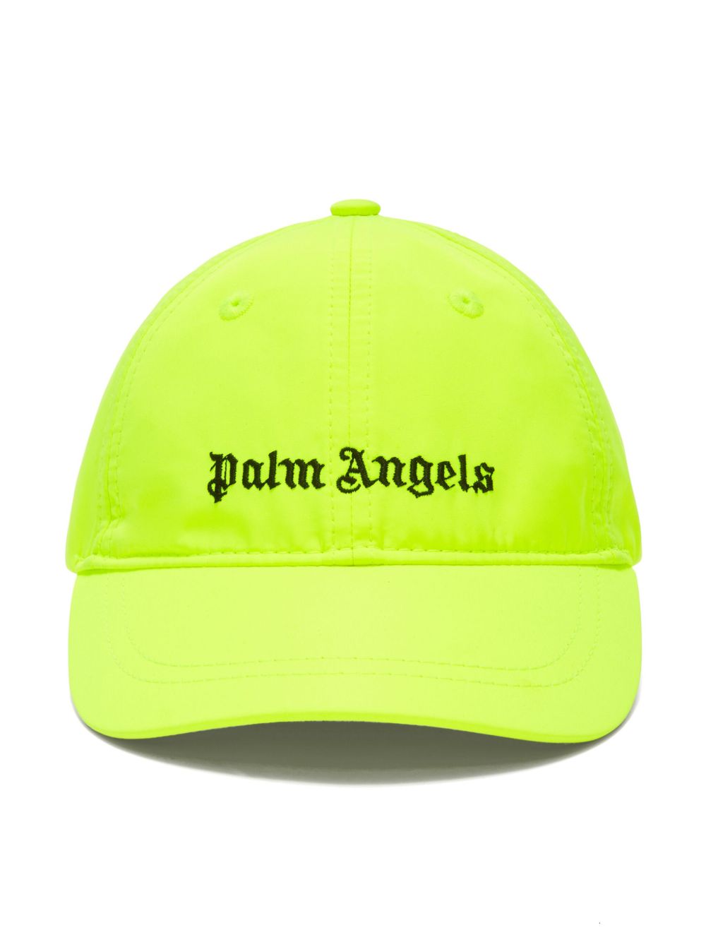 Palm Angels Kids logo棒球帽 - 黄色