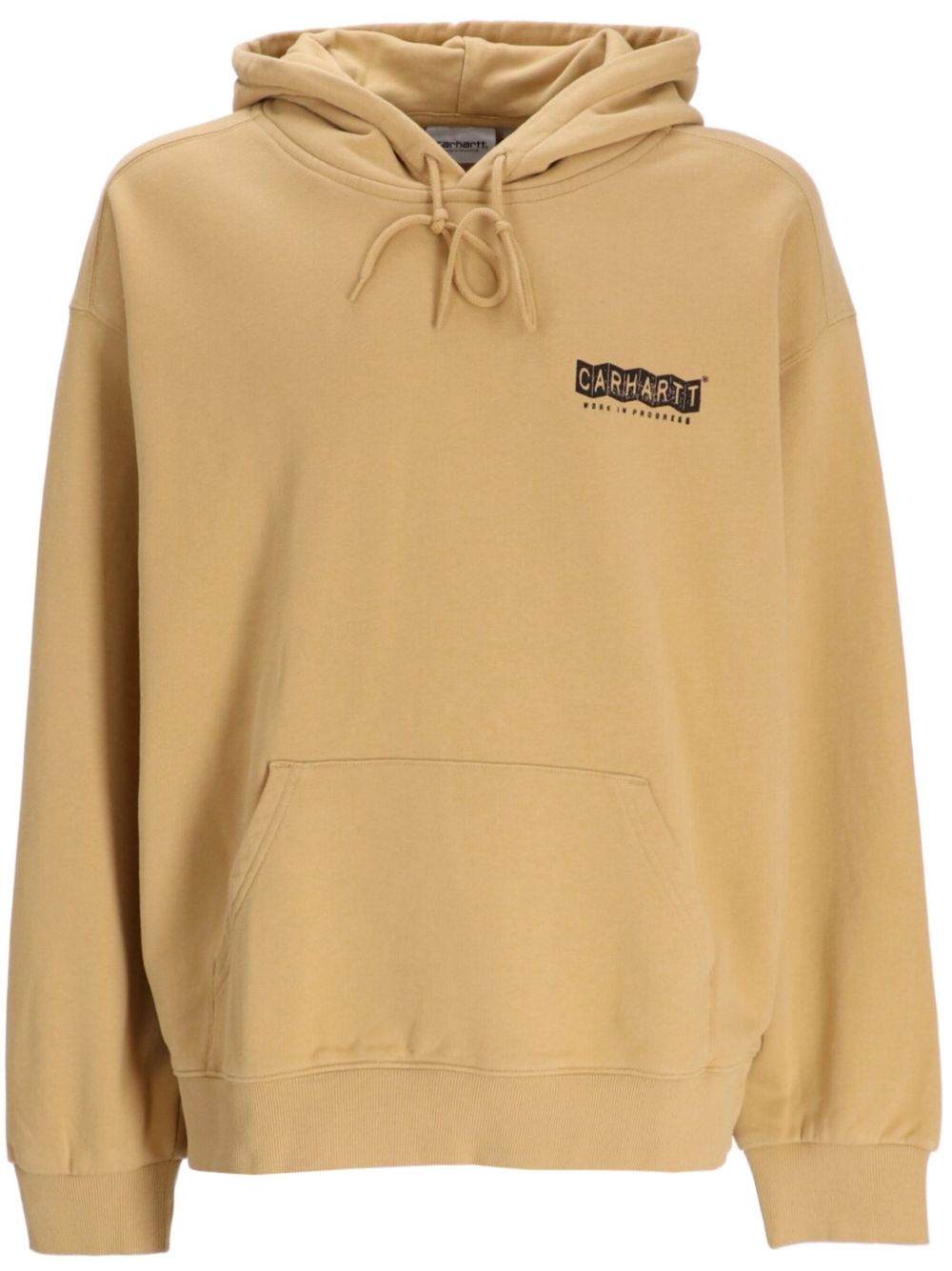 Carhartt WIP Hooded 标记毛衣 - 黄色