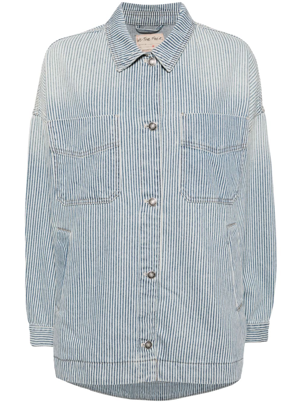 Free People Adison Sity Railroad 夹克 - 蓝色