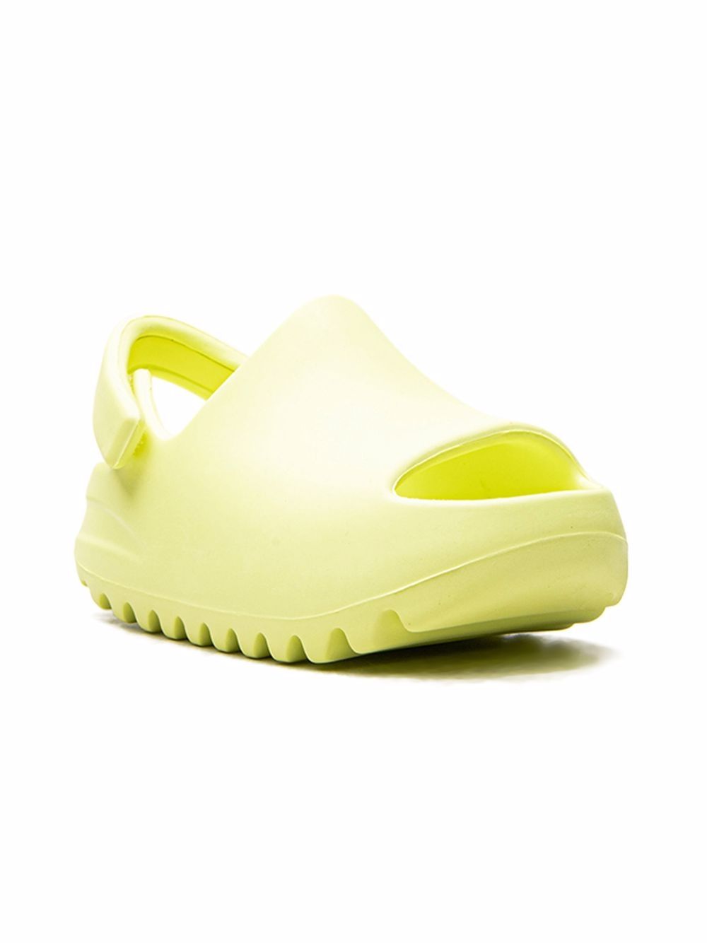 Adidas Yeezy Kids "YEEZY ""Glow Green"" 凉鞋" - 黄色