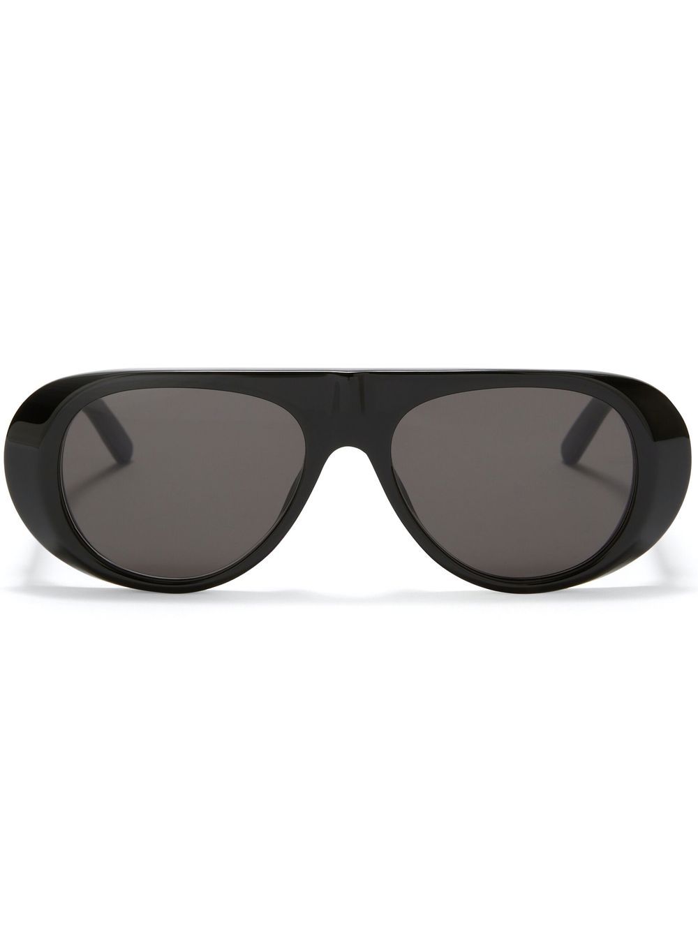 Palm Angels Eyewear Sierra 圆框太阳眼镜 - 黑色