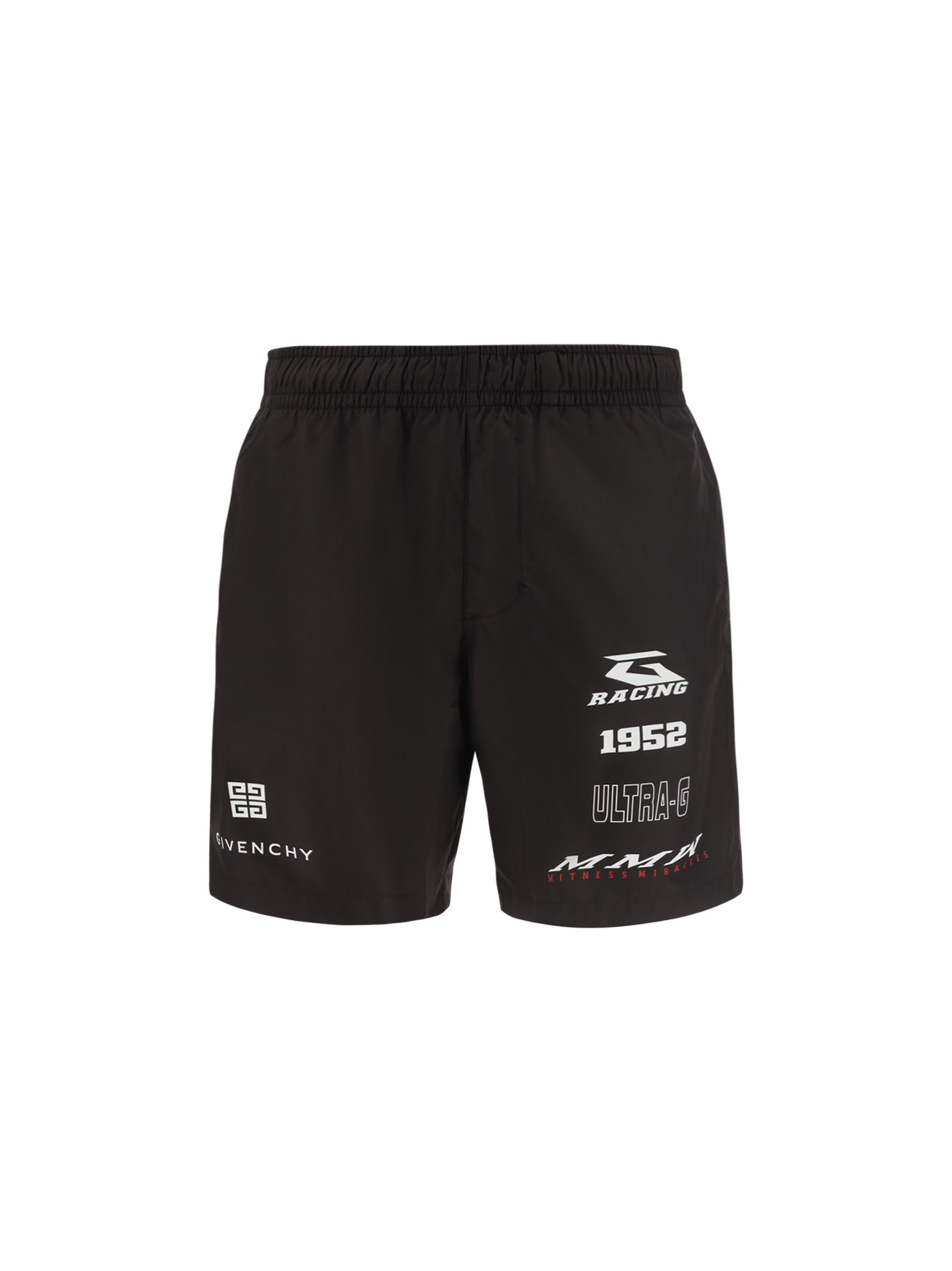 Givenchy Black Polyester Swimming Shorts