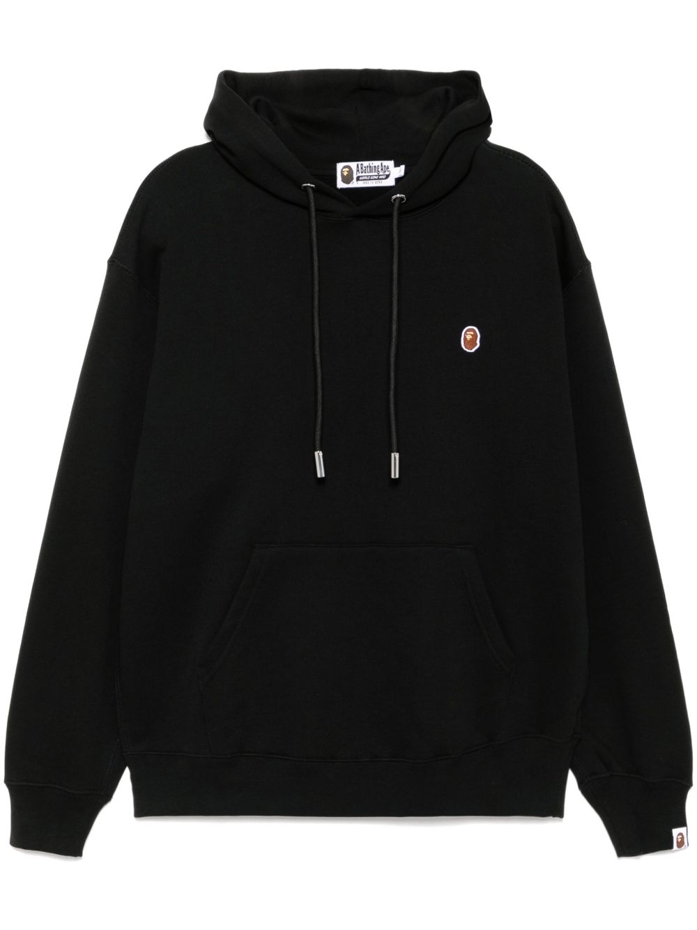A BATHING APE® 标贴连帽衫 - 黑色