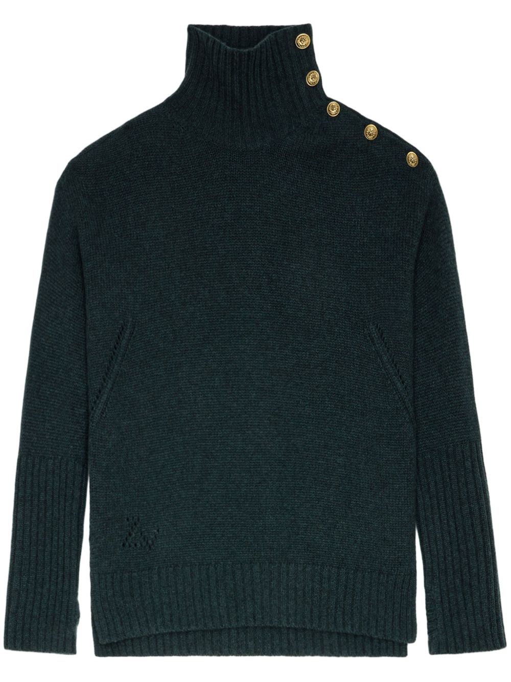 Zadig&Voltaire Alma 毛衣 - 绿色