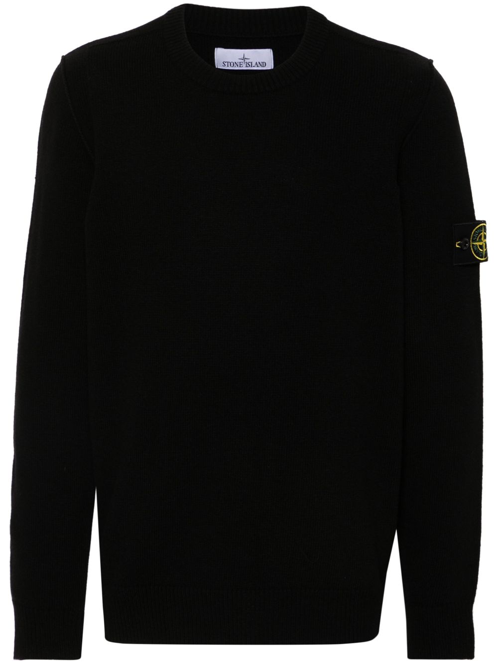 Stone Island 罗盘徽章毛衣 - 黑色