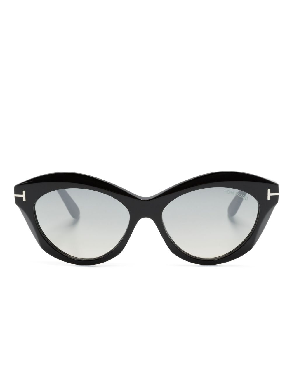 TOM FORD Eyewear Toni 猫眼框太阳眼镜 - 黑色