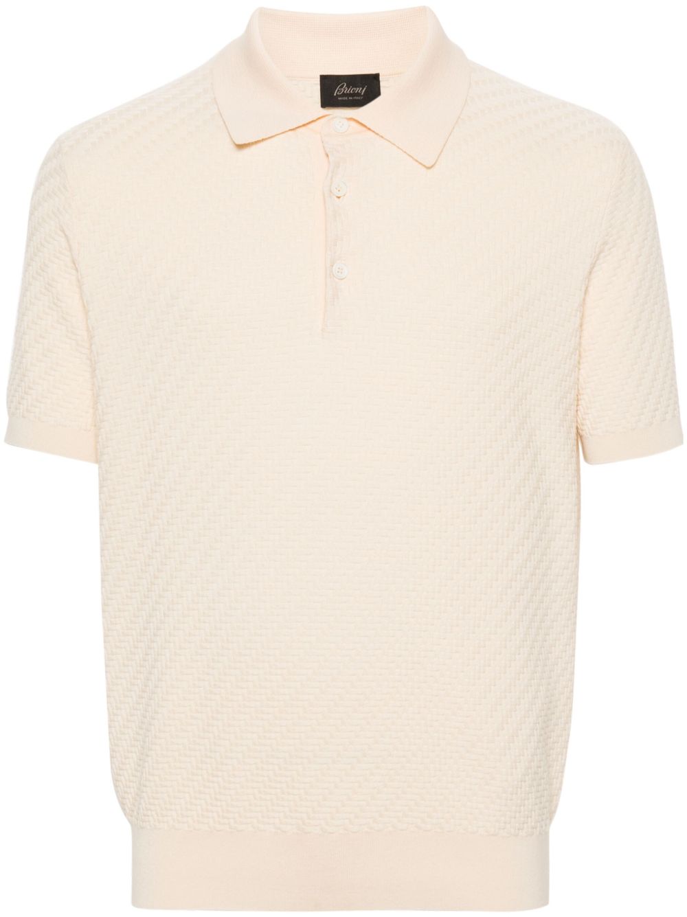 Brioni 短袖polo衫 - 中性色