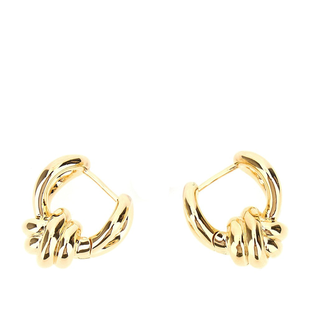 BOTTEGA VENETA 'Knot' hoop earrings Woman One Size