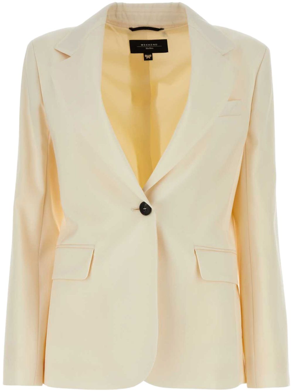 Weekend Max Mara Lamine 羊毛西装夹克 - 中性色