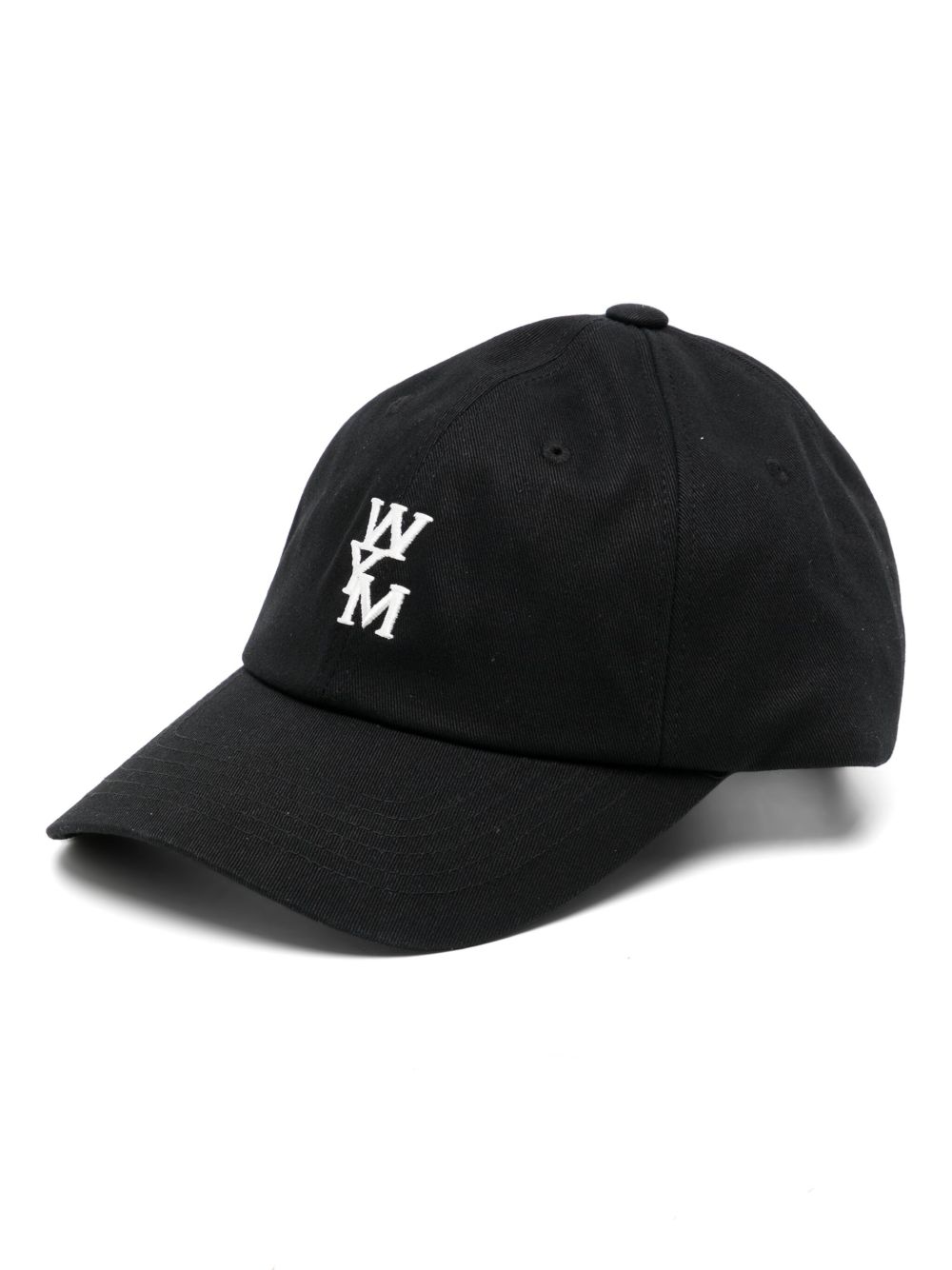 Wooyoungmi logo棒球帽 - 黑色