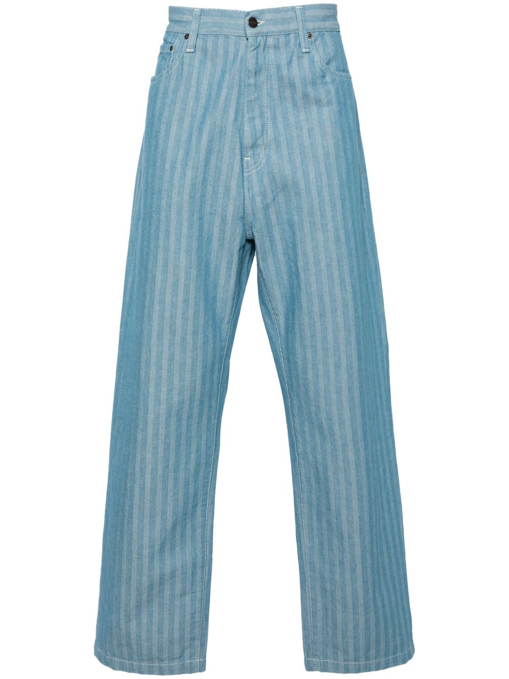 Carhartt WIP Menard 人字斜纹针织长裤 - 蓝色