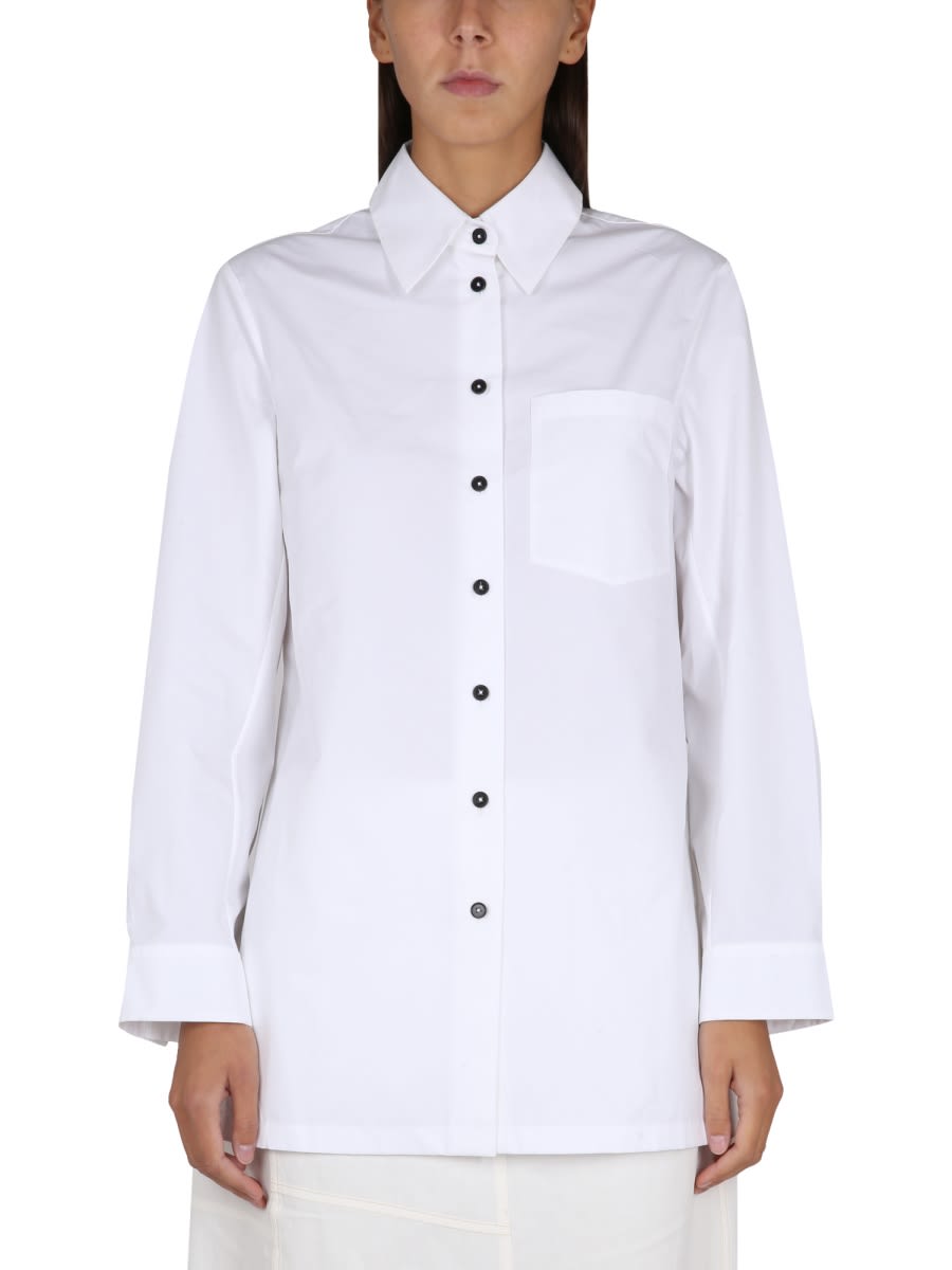 Jil Sander 府绸衬衫