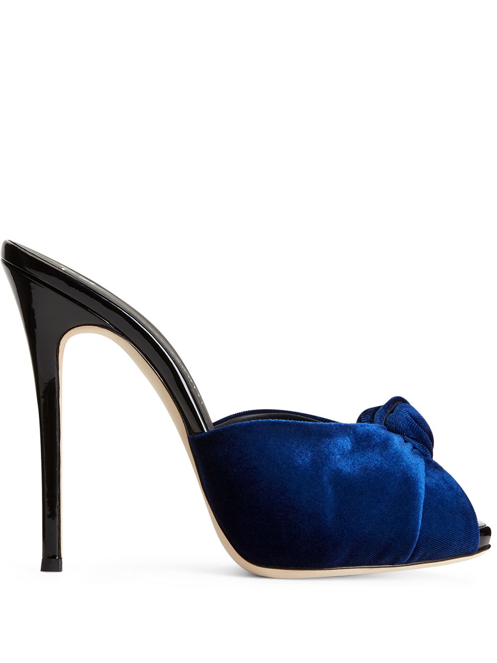Giuseppe Zanotti Bridget 结饰细节高跟凉鞋 - 蓝色
