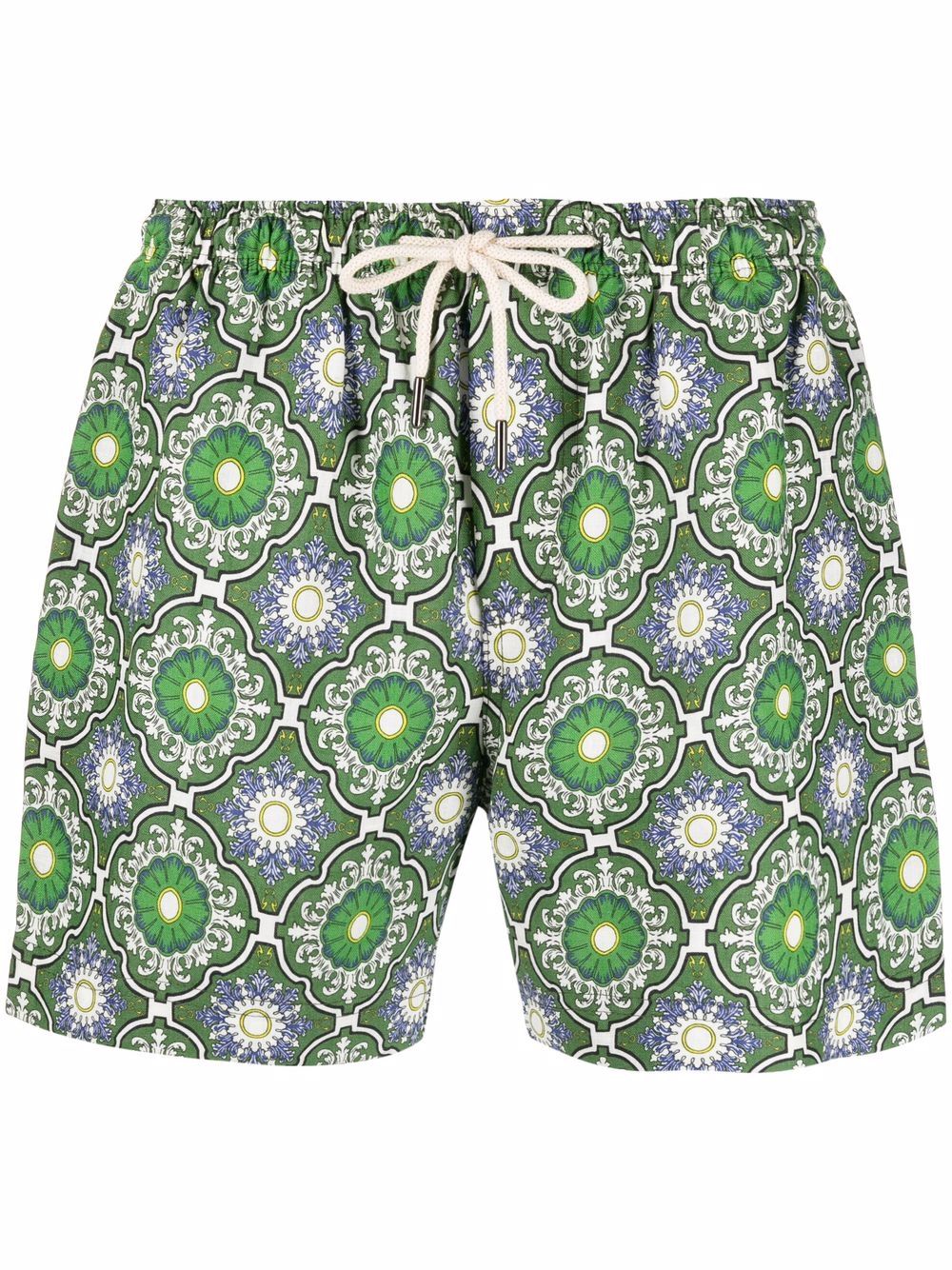 PENINSULA SWIMWEAR Anacapri 印花泳裤 - 绿色