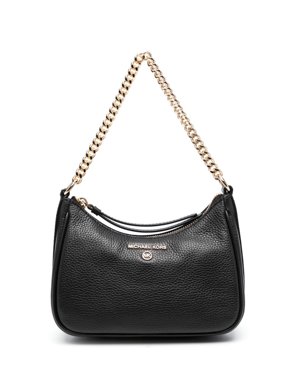 Michael Michael Kors Jet Set 皮质小号单肩包 - 黑色
