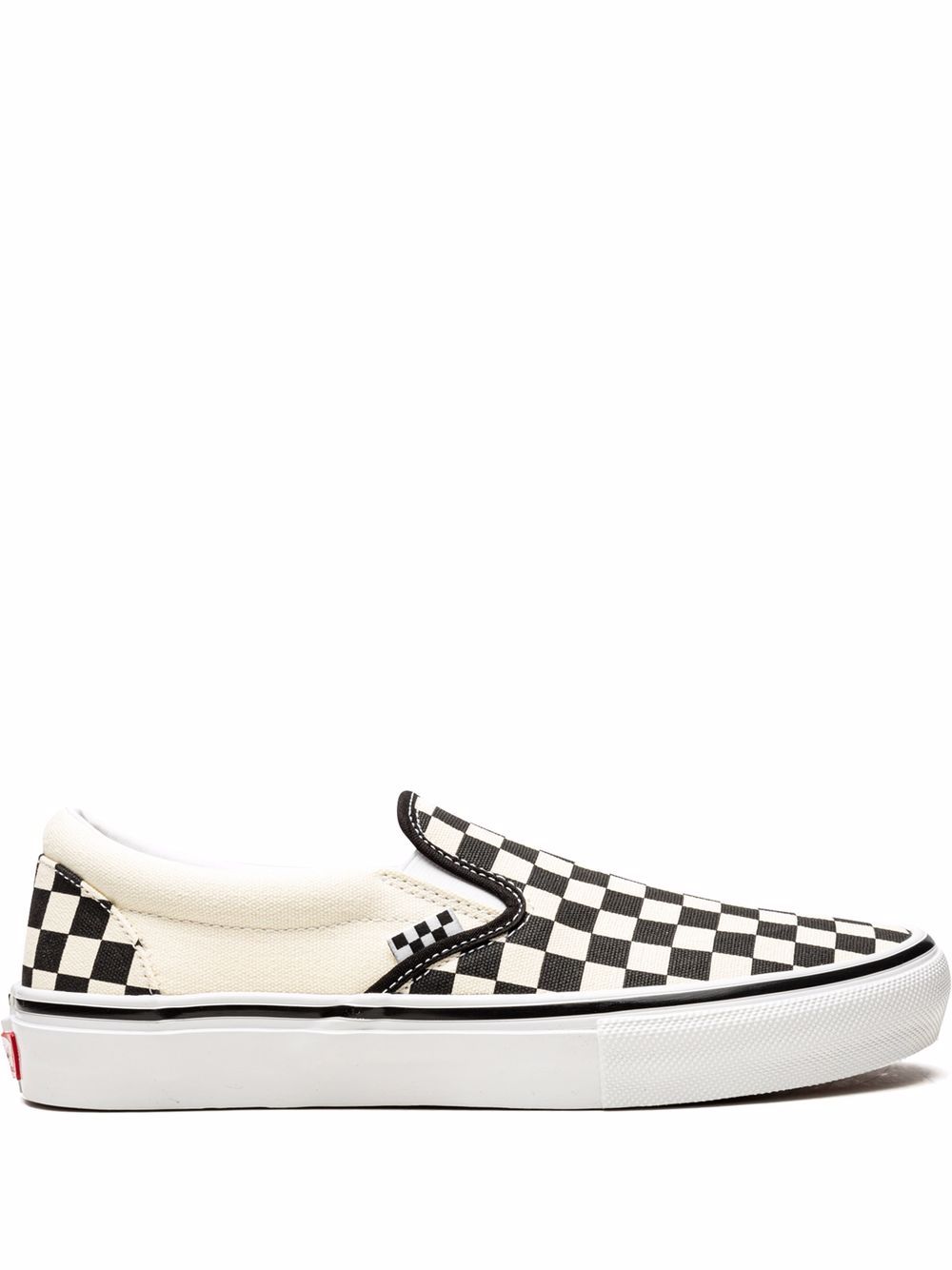 Vans "Classic Slip-On ""Checkerboard"" 板鞋" - 白色