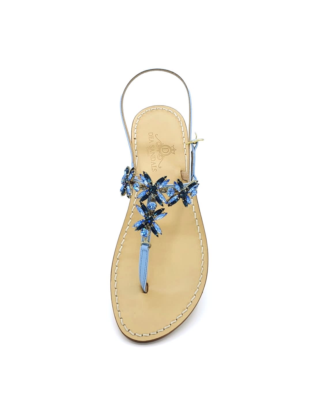 Dea Sandals Bagni Di Tiberio Light Blue Sandals
