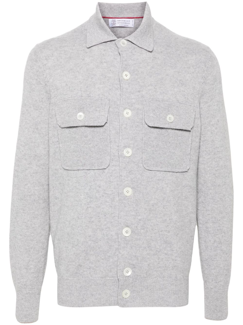 Brunello Cucinelli 羊绒开衫 - 灰色