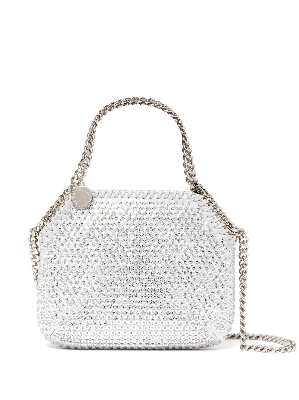Stella McCartney Falabella 迷你手提包 - 银色