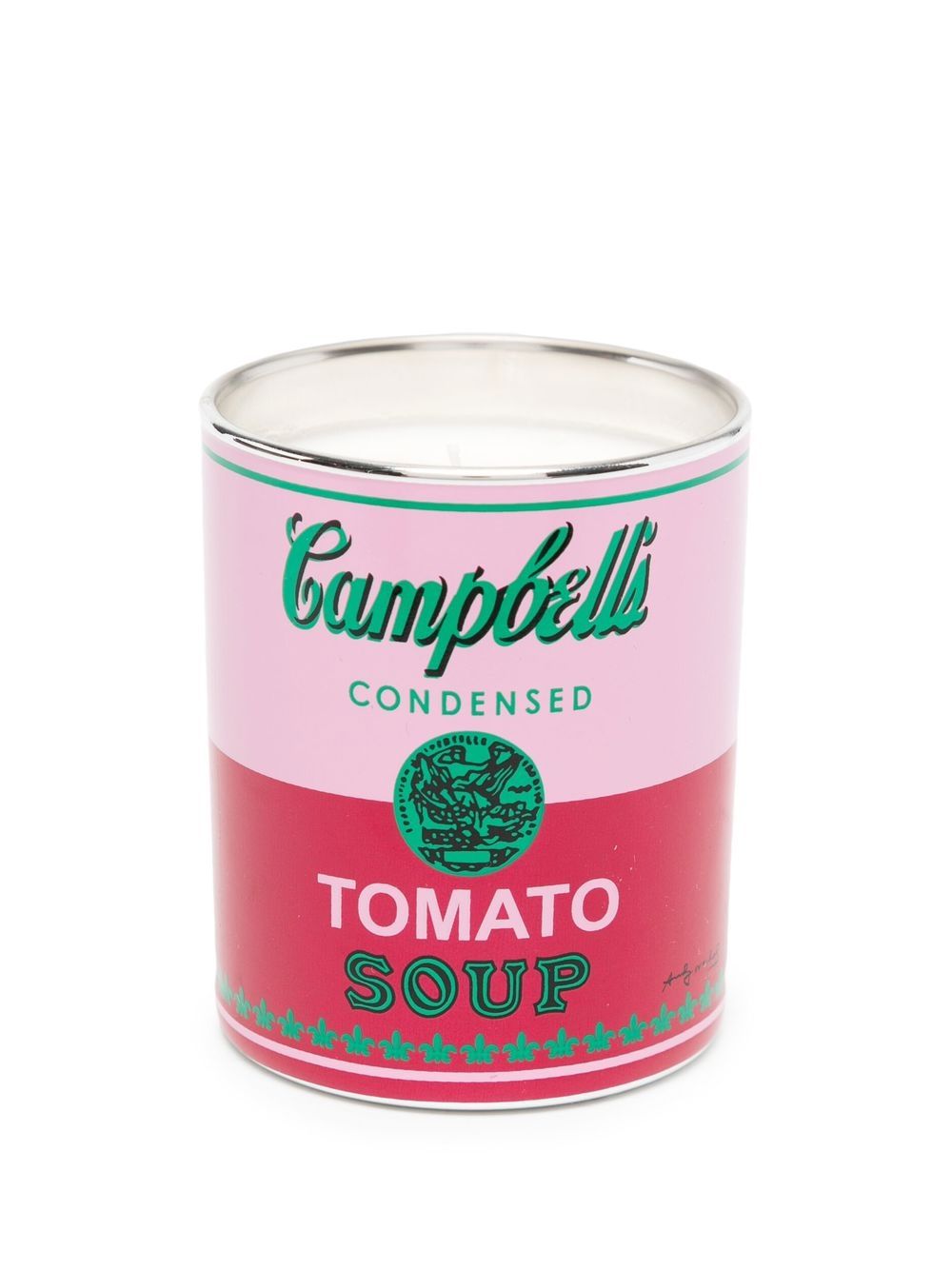 Ligne Blanche Andy Warhol Campbell's Soup Can 蜡烛 - 红色
