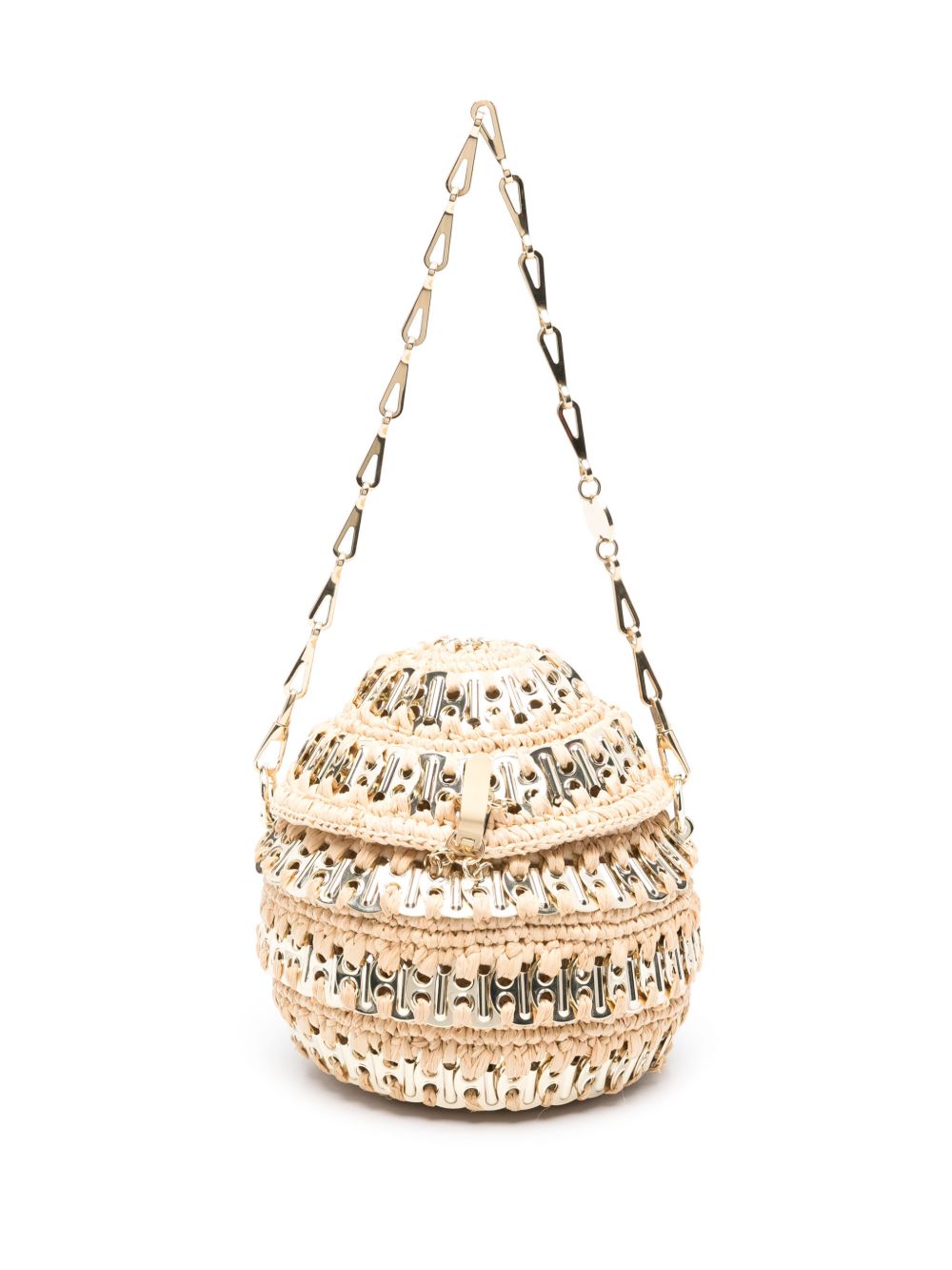 Rabanne 1969 Ball Sac 迷你包 - 中性色