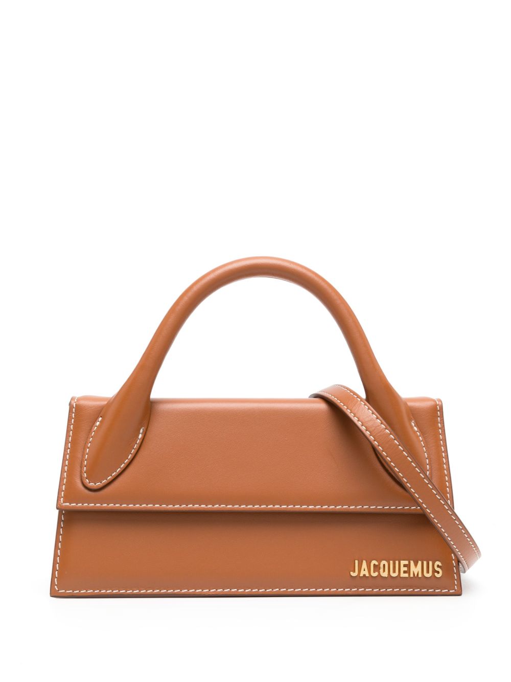 Jacquemus Le Chiquito Long 迷你手提包 - 褐色