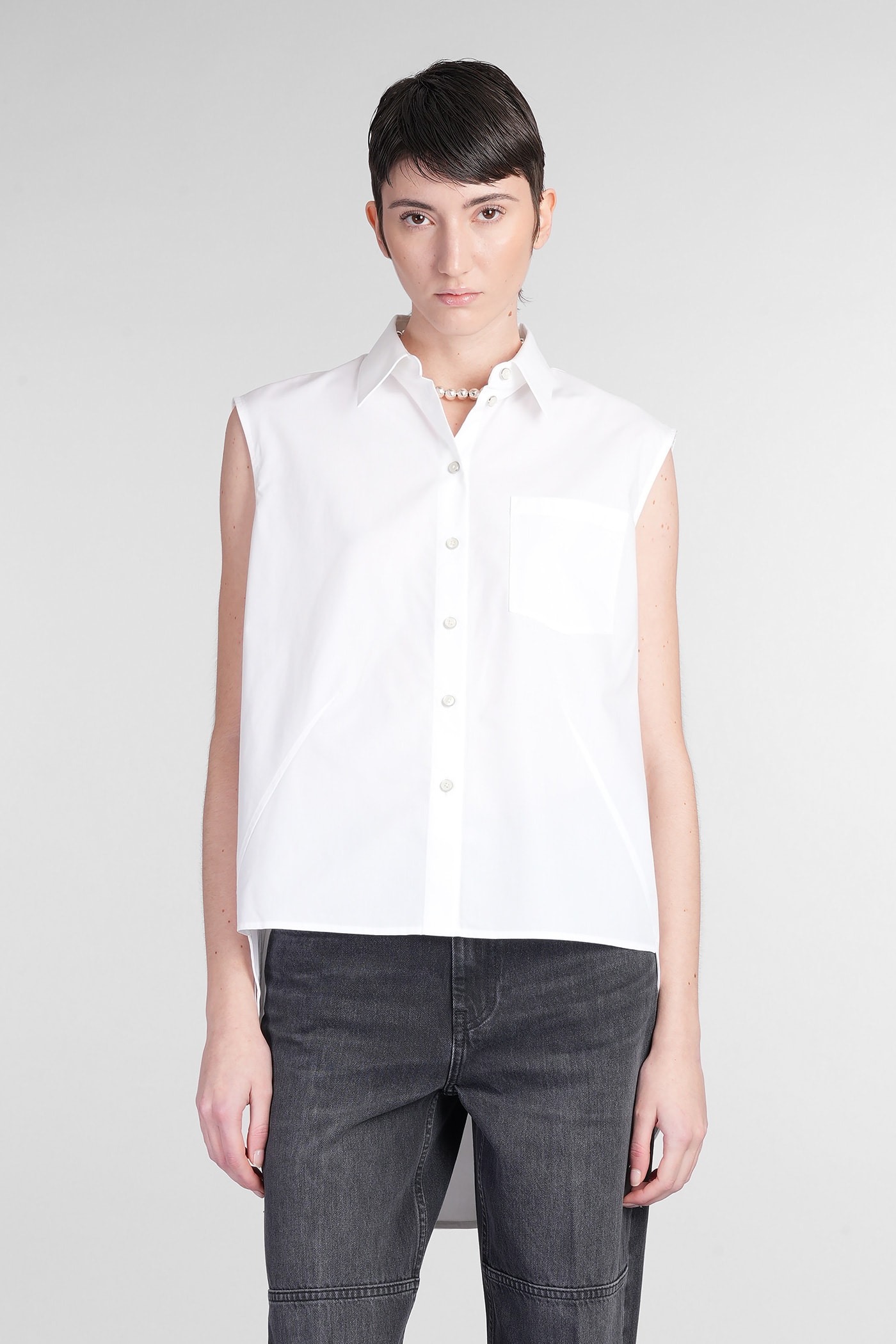 Helmut Lang 白色棉质衬衫