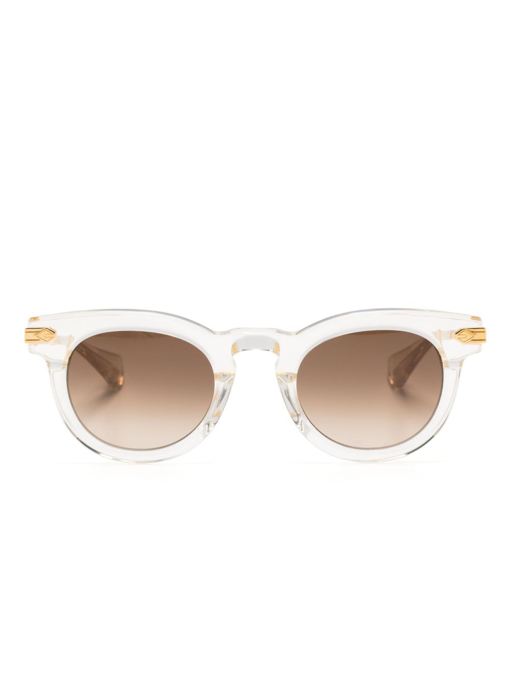 T Henri Eyewear Gemera 几何形镜框太阳眼镜 - 中性色