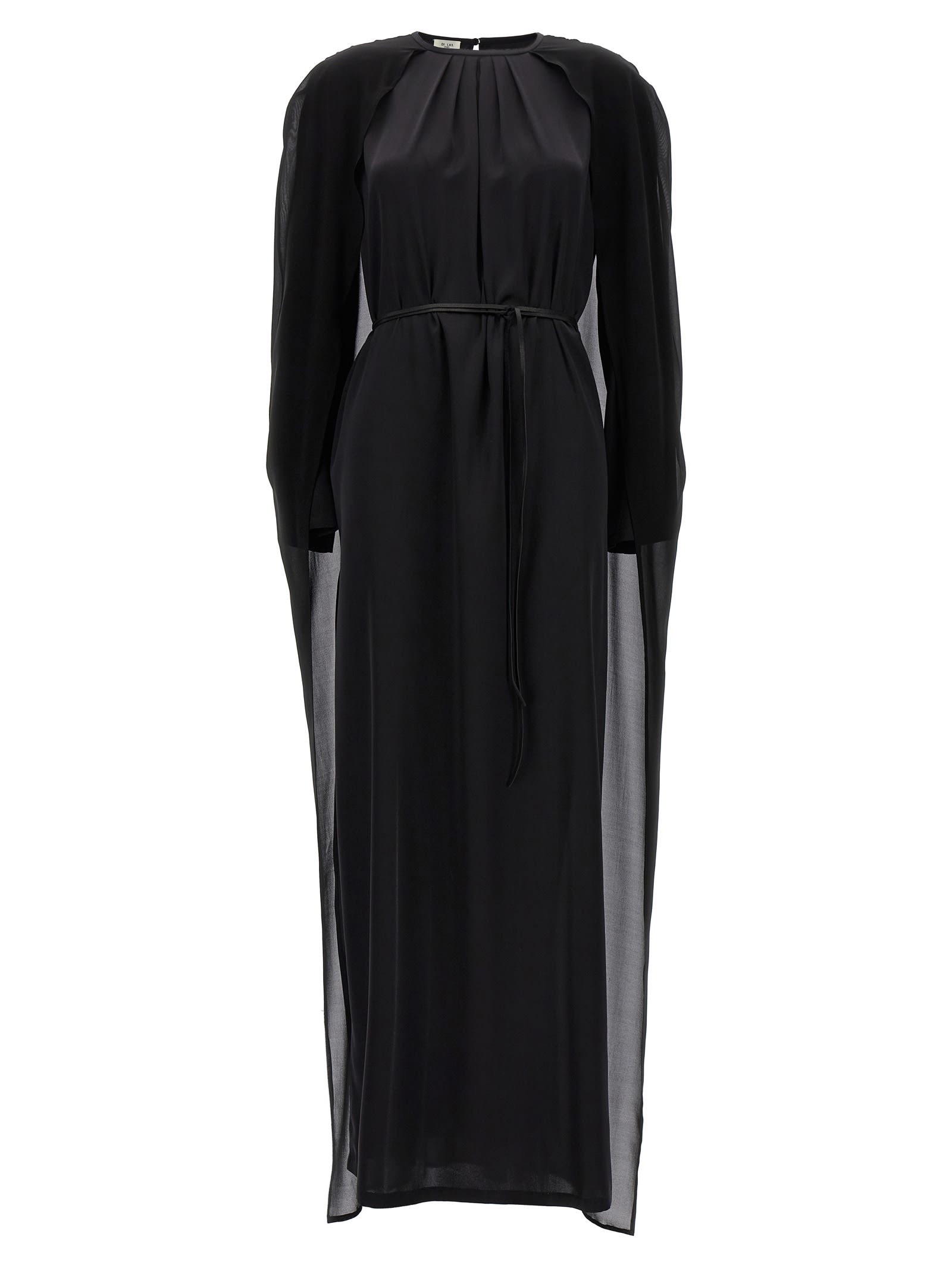 Di. La3 Pari' Cape Dress
