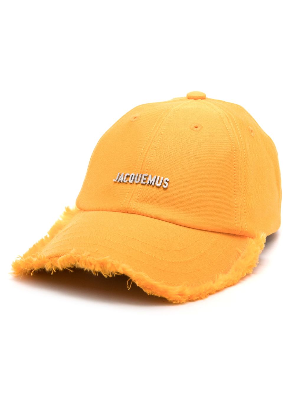Jacquemus La Casquette Artichaut 棉棒球帽 - 橘色