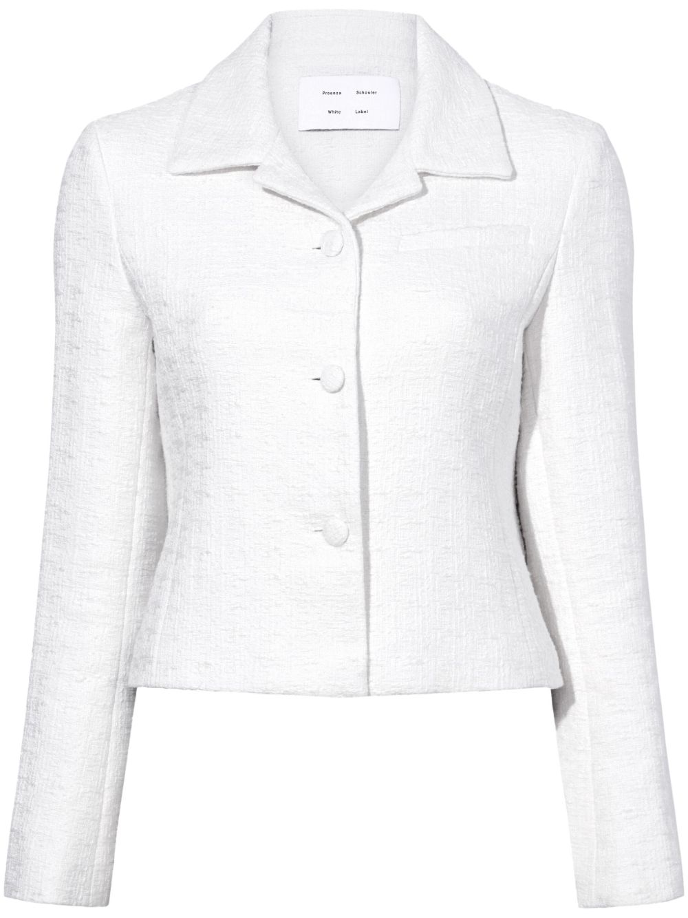 Proenza Schouler White Label Quinn 粗花呢夹克 - 白色