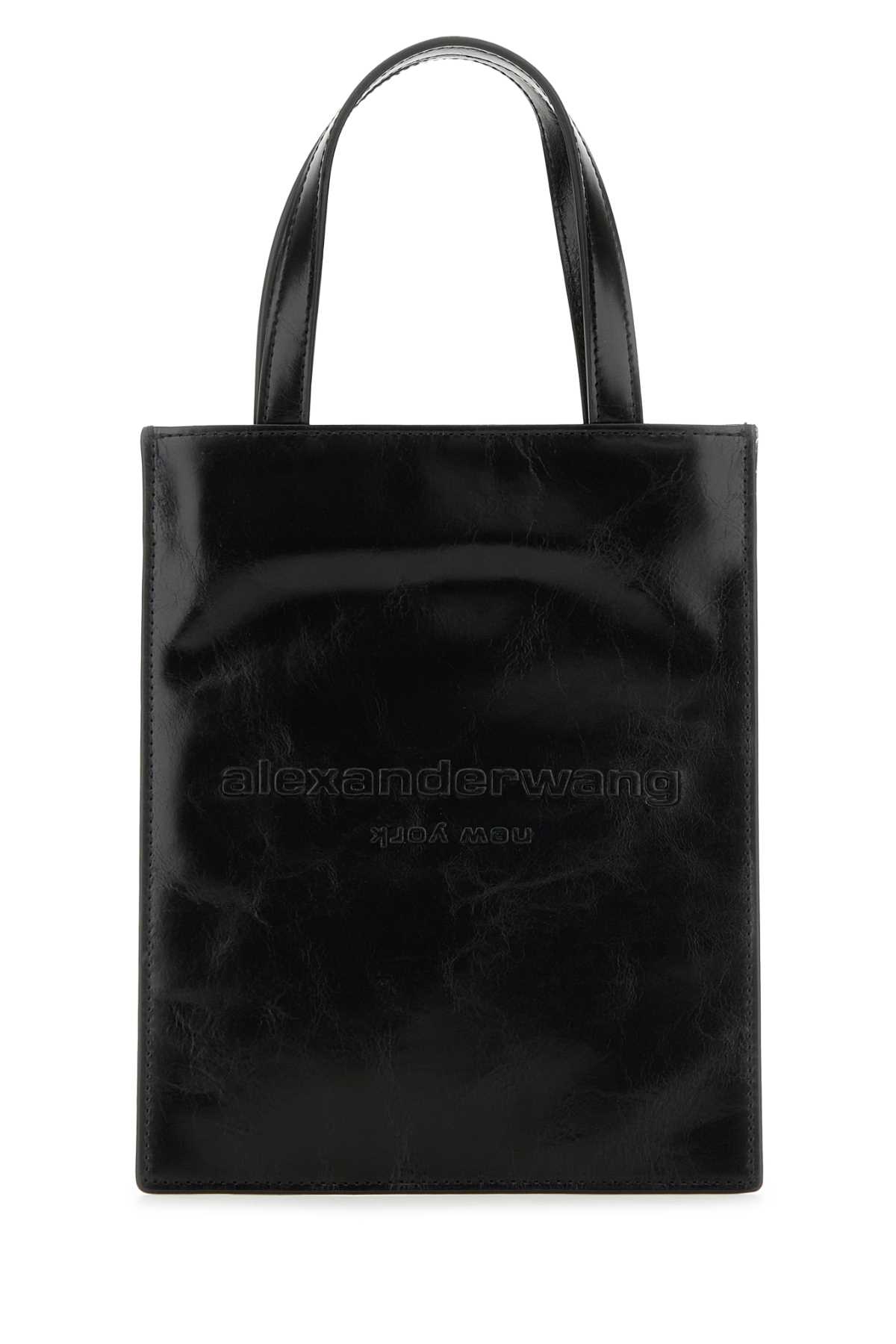 Alexander Wang Black Leather Small Pinch Handbag