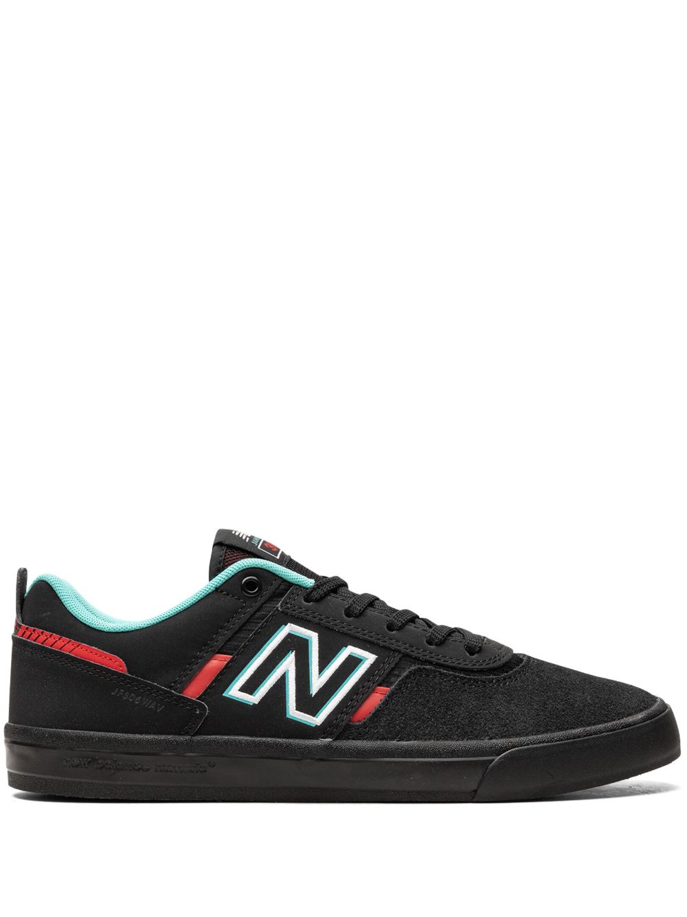 New Balance Numeric 306 Black/Electric Red 运动鞋 - 黑色