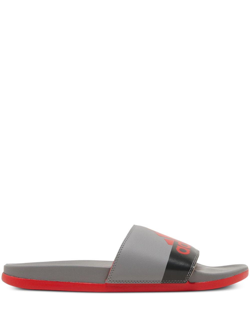 adidas Adilette Comfort 拖鞋 - 灰色